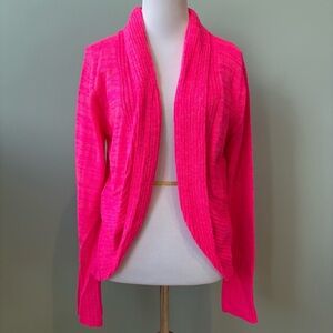 LEI Mall Barbie Barbiecore Y2K Ethel Sweater Cardigan Juniors Sz XL